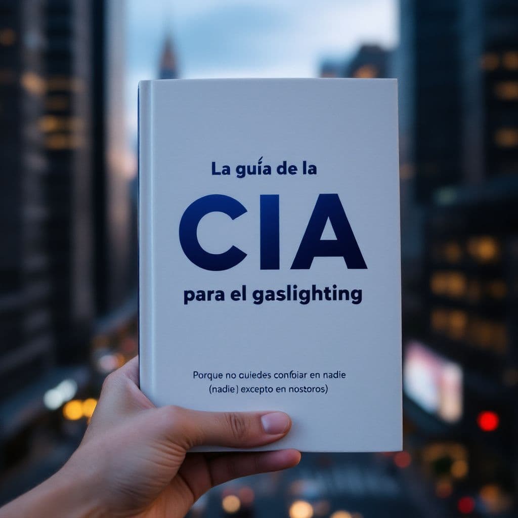 La Guía de la CIA para Manipular: Porque No Puedes Confiar en Nadie (Excepto en Nosotros)